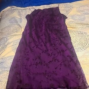 Purple dress